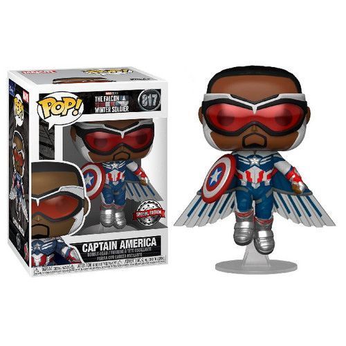 Pop The Falcon Captain America