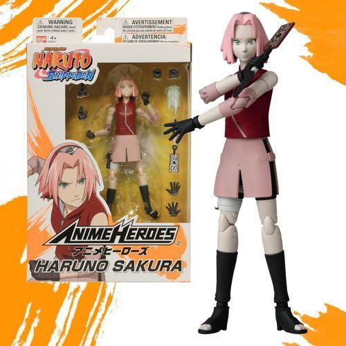 Haruno Sakura (Solid) 6.5" Anime Heroes 20 Points Of Articulation