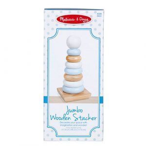 Stracker Jumbo Wooden Jumbo Stacker Natural | Grupo mas tres