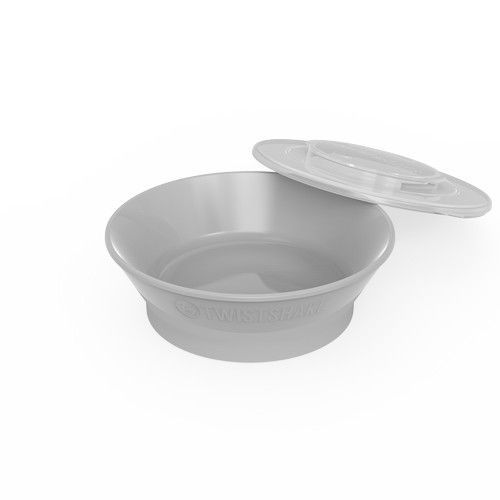 Bowl Twistshake 6+M Gris Pastel