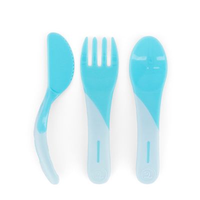 Cubiertos De Aprendizaje Twistshake 6+M Azul (114276419)