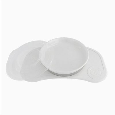 Set  Individual Click + Plato Blanco Twistshake