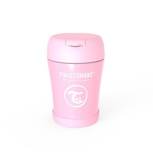 Contenedor De Comida Insulado Twistshake 350Ml Rosado