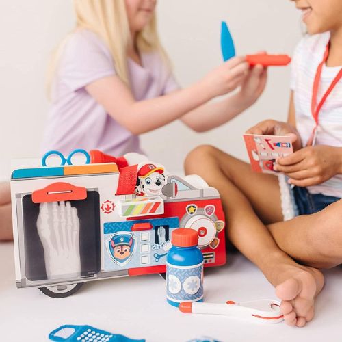 Carrito De Rescate De Madera Paw Patrol