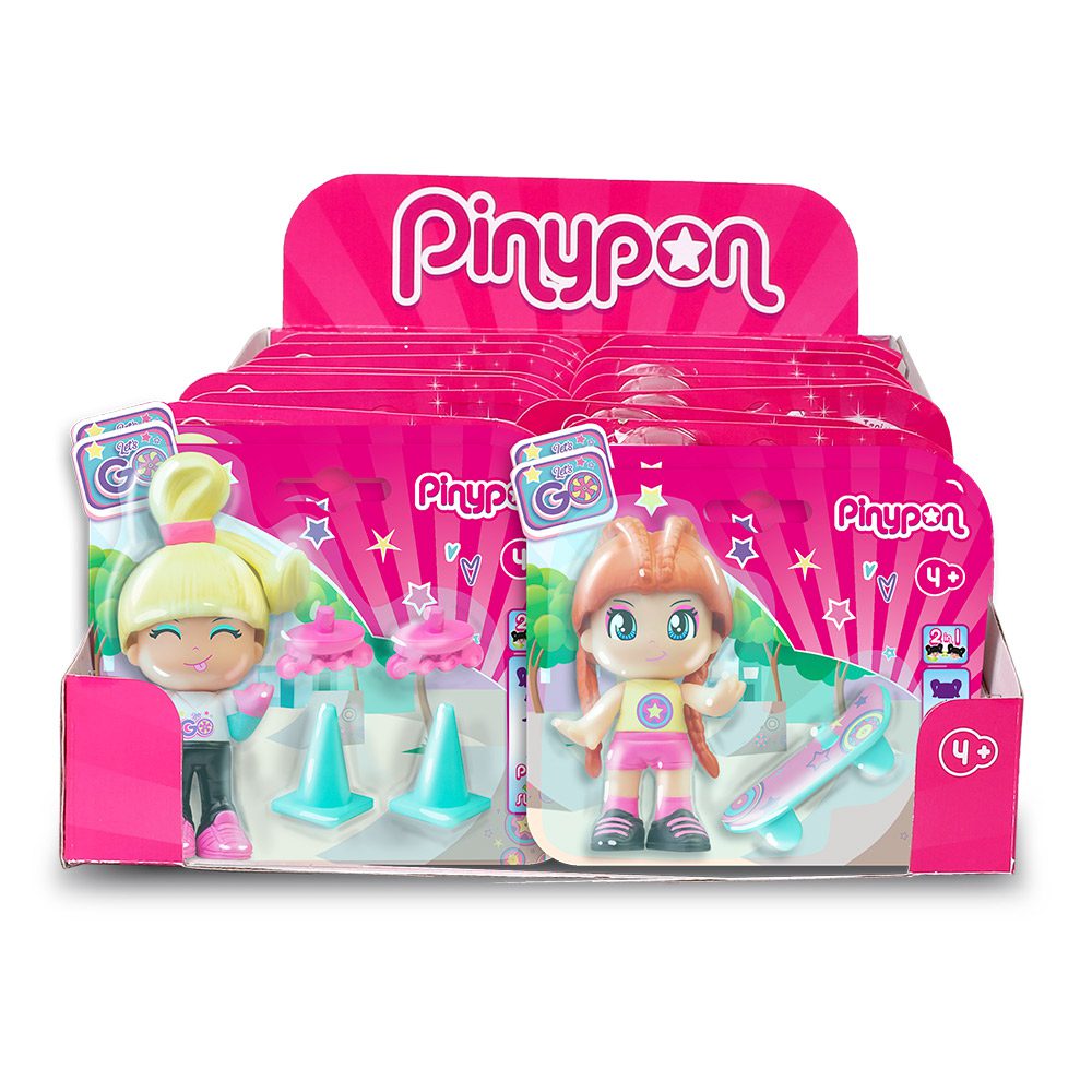 Pinypon Lets Go!-Skate & Rollers