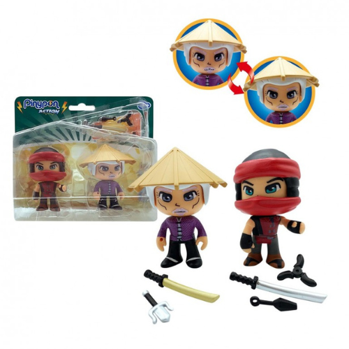 Pinypon Action The Ninja Sensei & Kohai