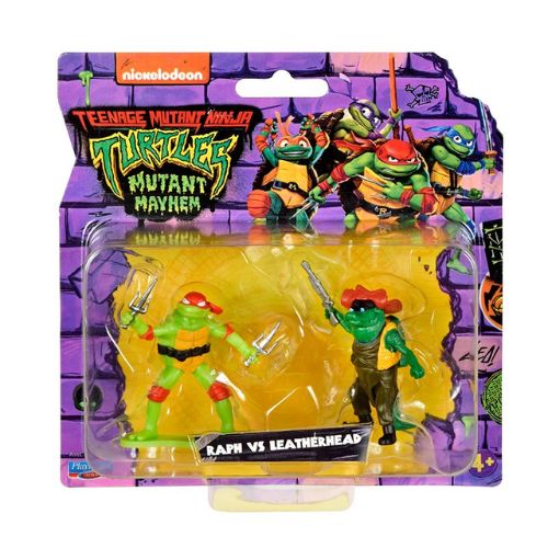 Tortugas ninja Movie Mini Figura X 2