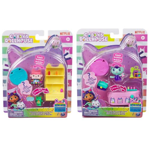 Gabby'S Dollhouse Set Bobble Kitty Mo1