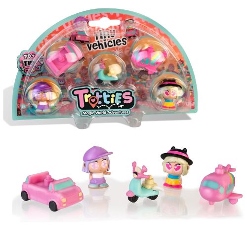 Tiny Trotties 5 Pack With Vehicles