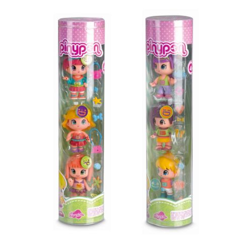 Pinypon Tube 3 Figures Mx