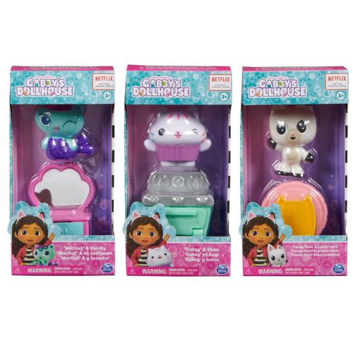 Gabby`S Doll House Fig C/Set Accesorio Surt