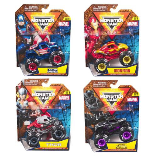 Monster Jam Marvel 1:64 X 1 Surt,