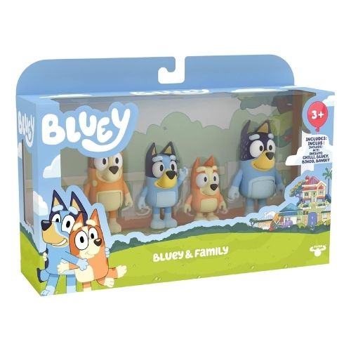 Bluey Set Figura X 4 S11 Surt.