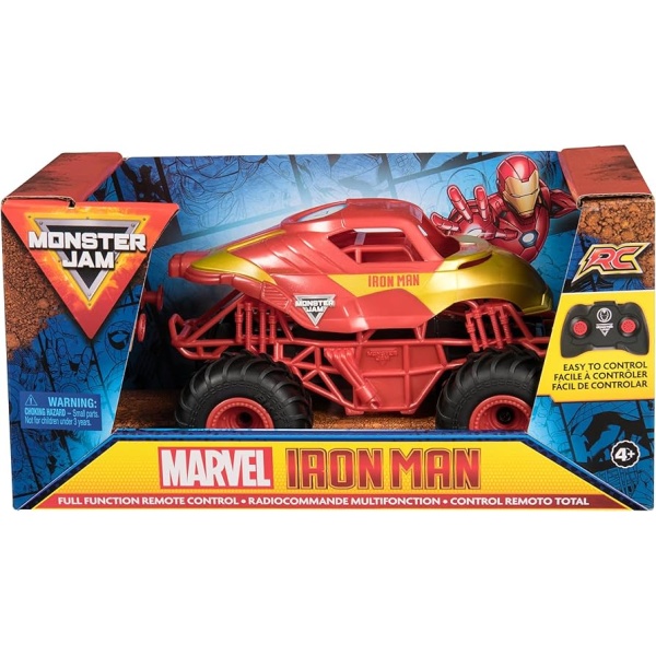 Monster Jam Marvel - Iron Man Rc 1:24