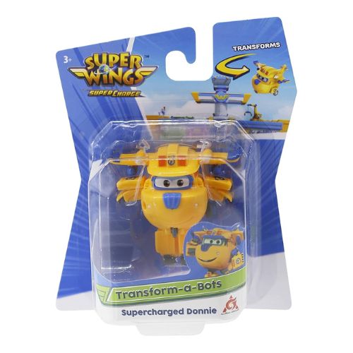 Super Wings Transform A Bots Supercharged Donnie