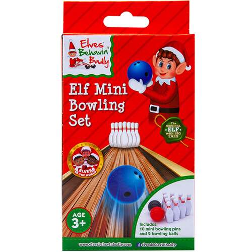 Mini Elves bowling set 15 unidades