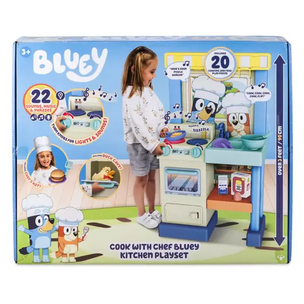 Bluey Set Cocina Con Bluey