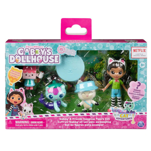 Gabby'S Dollhouse Set De Figuras Para Acampar