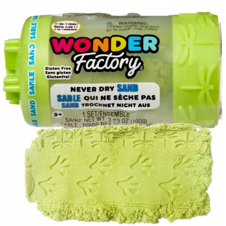 Wonder Factory Never Dry Sand-Lime Green