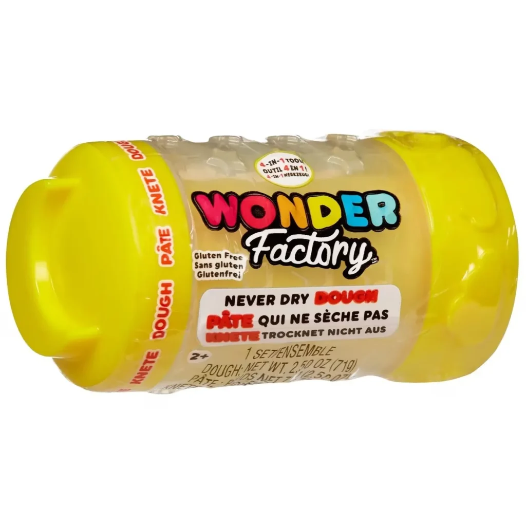 WoncJer Factory Never Dry Dough-Yellow