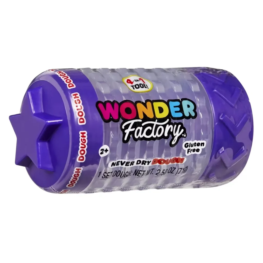 WoncJer Factory Never Dry Dough-Purple