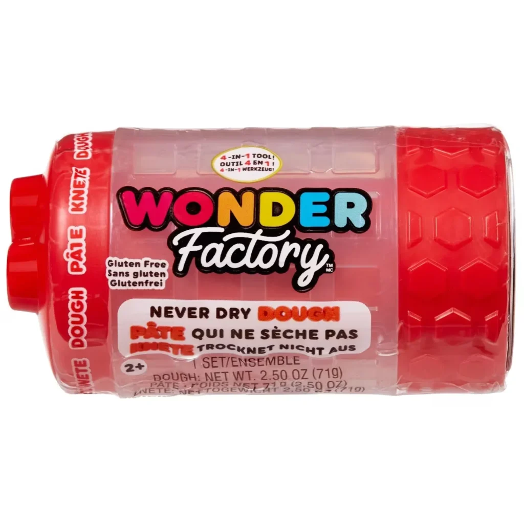 Wonder Factory Never Dry Dough-Red
