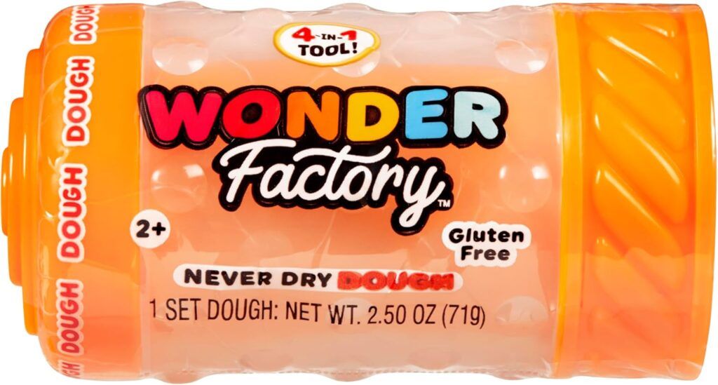 WoncJer Factory Never Dry Dough-Orange