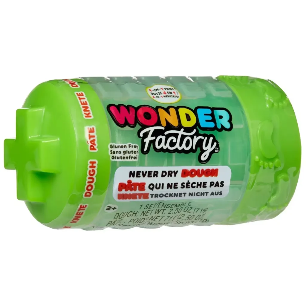 Wonder Factory Never Dry Dough Green